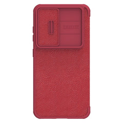 NILLKIN QIN Series Pro Sliding Camera Cover Design Leather Phone Case, For Samsung Galaxy S23 5G, For Samsung Galaxy S23+ 5G, For Samsung Galaxy S23 Ultra 5G
