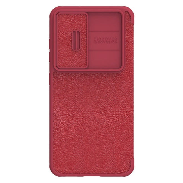 NILLKIN QIN Series Pro Sliding Camera Cover Design Leather Phone Case, For Samsung Galaxy S23+ 5G, For Samsung Galaxy S23 Ultra 5G