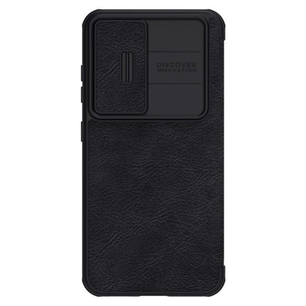 NILLKIN QIN Series Pro Sliding Camera Cover Design Leather Phone Case, For Samsung Galaxy S23+ 5G, For Samsung Galaxy S23 Ultra 5G