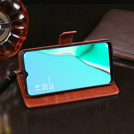 idewei Crazy Horse Texture Horizontal Flip Leather Case with Holder & Card Slots & Wallet, For OPPO A11, For OPPO A31 (2020), For OPPO AX5