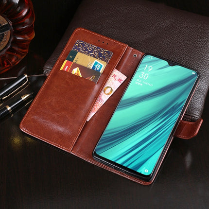 idewei Crazy Horse Texture Horizontal Flip Leather Case with Holder & Card Slots & Wallet, For OPPO F11, For OPPO F11 Pro, For OPPO F15