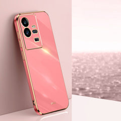 XINLI Straight Edge 6D Electroplate TPU Phone Case