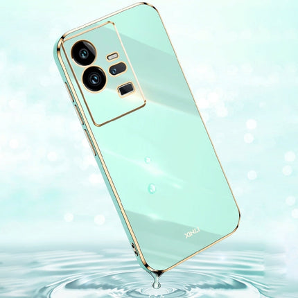 XINLI Straight Edge 6D Electroplate TPU Phone Case