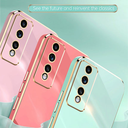XINLI Straight Edge 6D Electroplate TPU Phone Case, For Honor 80 GT 5G, For Honor 80 Pro Flat