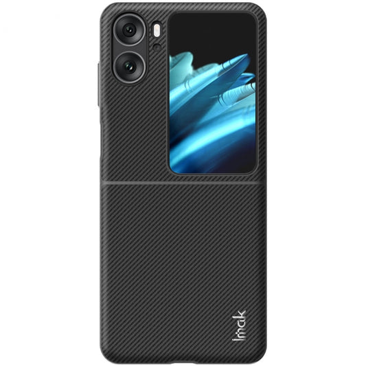 IMAK Ruiyi Series Carbon Fiber Texture PC Phone Case, For OPPO Find N2 Flip 5G