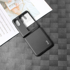 IMAK Ruiyi Series Carbon Fiber Texture PC Phone Case, For OPPO Find N2 Flip 5G