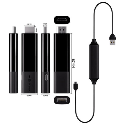 T2 Android 11 4K HD Smart TV Box TV Stick TV Dongle Cor-tex A35 2GB+16GB, EU Plug, US Plug, UK Plug, AU Plug