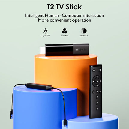 T2 Android 11 4K HD Smart TV Box TV Stick TV Dongle Cor-tex A35 2GB+16GB, EU Plug, US Plug, UK Plug, AU Plug