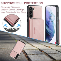 JEEHOOD Magnetic Zipper Horizontal Flip Leather Phone Case, For Samsung Galaxy S24+ 5G, For Samsung Galaxy S24 5G, For Samsung Galaxy S23 Ultra 5G, For Samsung Galaxy A53 5G