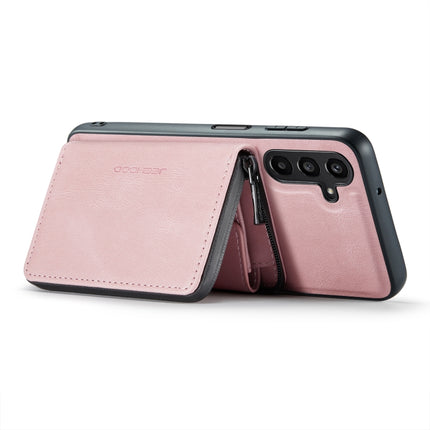 JEEHOOD Magnetic Zipper Horizontal Flip Leather Phone Case, For Samsung Galaxy A15 5G, For Samsung Galaxy A55 5G, For Samsung Galaxy A35 5G, For Samsung Galaxy S24 Ultra 5G