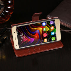 idewei  Crazy Horse Texture Horizontal Flip Leather Case with Holder & Card Slots & Wallet, For Oukitel C5 Pro, For Oukitel C8, For Oukitel C11 Pro, For Oukitel C12 Pro