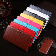 idewei  Crazy Horse Texture Horizontal Flip Leather Case with Holder & Card Slots & Wallet, For Oukitel C5 Pro, For Oukitel C8, For Oukitel C11 Pro, For Oukitel C12 Pro