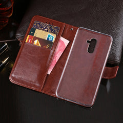 idewei  Crazy Horse Texture Horizontal Flip Leather Case with Holder & Card Slots & Wallet, For Oukitel K8, For Oukitel K10, For Oukitel K5000