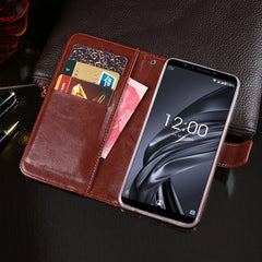 idewei  Crazy Horse Texture Horizontal Flip Leather Case with Holder & Card Slots & Wallet, For Oukitel K8, For Oukitel K10, For Oukitel K5000