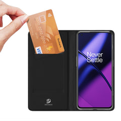 DUX DUCIS Skin Pro Series Flip Leather Phone Case, For OnePlus 11