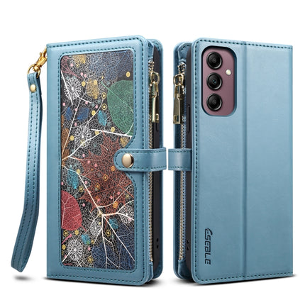 ESEBLE Star Series Lanyard Zipper Wallet RFID Leather Case, For Samsung Galaxy A54 5G, For Samsung Galaxy A14 5G