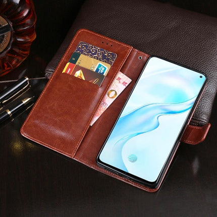 idewei  Crazy Horse Texture Horizontal Flip Leather Case with Holder & Card Slots & Wallet, For Vivo X30 Pro, For Vivo Y9s, For Vivo Y11 2019