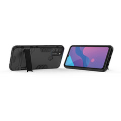 PC + TPU Anti-fall Protective Case with Invisible Holder, For Huawei Honor 9A, For Huawei Honor Play 4T Pro