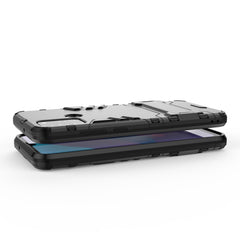 PC + TPU Anti-fall Protective Case with Invisible Holder, For Huawei Honor 9A, For Huawei Honor Play 4T Pro