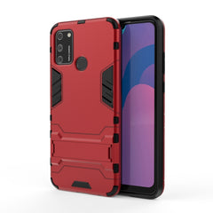 PC + TPU Anti-fall Protective Case with Invisible Holder, For Huawei Honor 9A, For Huawei Honor Play 4T Pro
