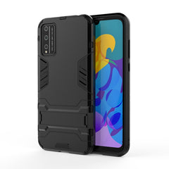 PC + TPU Anti-fall Protective Case with Invisible Holder, For Huawei Honor 9A, For Huawei Honor Play 4T Pro