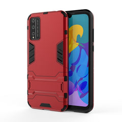 PC + TPU Anti-fall Protective Case with Invisible Holder, For Huawei Honor 9A, For Huawei Honor Play 4T Pro