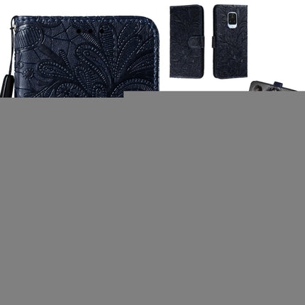 Lace Flower Embossing Pattern Horizontal Flip Leather Case , with Holder & Card Slots & Wallet & Photo Frame & Lanyard, For Huawei Enjoy 10e, For Xiaomi Redmi K30 Pro, For Xiaomi Redmi Note 9 Pro, For Xiaomi Redmi Note 9 Pro Max