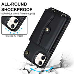 RFID Card Slot Phone Case with Long Lanyard, For iPhone 11, For iPhone 11 Pro, For iPhone 11 Pro Max, For iPhone X / XS