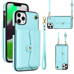 RFID Card Slot Phone Case with Long Lanyard, For iPhone 11, For iPhone 11 Pro, For iPhone 11 Pro Max, For iPhone X / XS