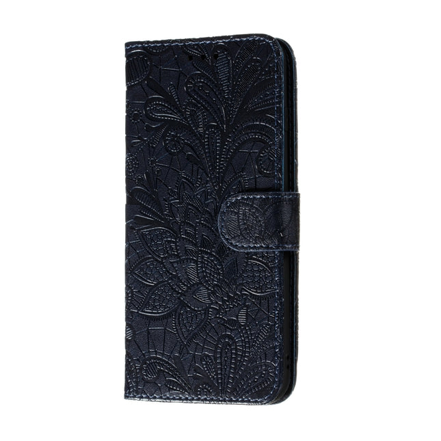 Lace Flower Embossing Pattern Horizontal Flip Leather Case , with Holder & Card Slots & Wallet & Photo Frame & Lanyard, For Galaxy A11, For Galaxy A41, For Galaxy A70e, For Galaxy M31