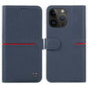 GEBEI Top-grain Horizontal Flip Leather Phone Case, For iPhone 14 Pro Max, For iPhone 14 Pro, For iPhone 14, For iPhone 14 Plus