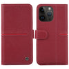 GEBEI Top-grain Horizontal Flip Leather Phone Case, For iPhone 14 Pro Max, For iPhone 14 Pro, For iPhone 14, For iPhone 14 Plus