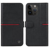 GEBEI Top-grain Horizontal Flip Leather Phone Case, For iPhone 14 Pro Max, For iPhone 14 Pro, For iPhone 14, For iPhone 14 Plus