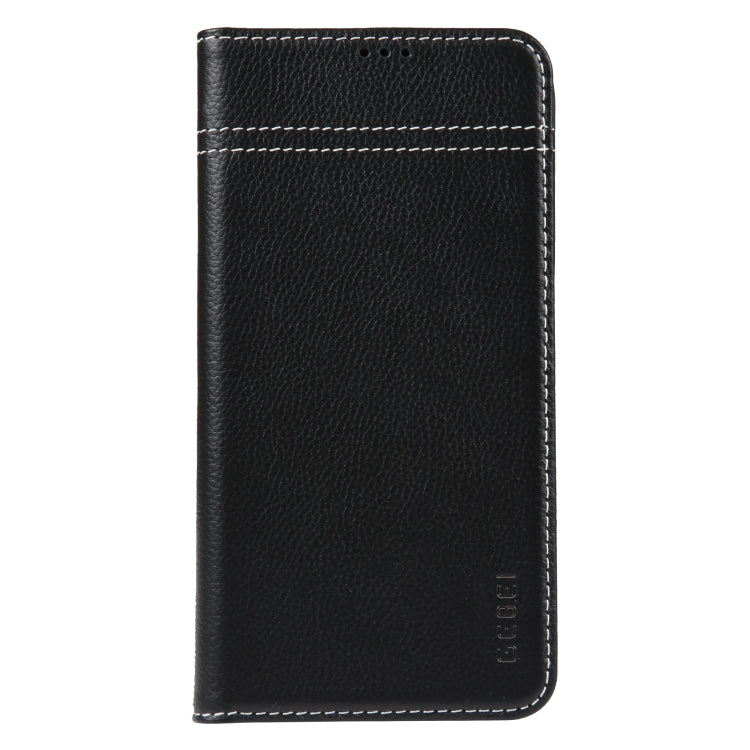 GEBEI Top-grain Horizontal Flip Leather Phone Case, For iPhone 14 Pro Max, For iPhone 14 Pro, For iPhone 14, For iPhone 14 Plus, For iPhone 13 Pro Max, For iPhone 13 Pro, For iPhone 13