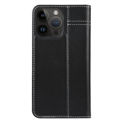 GEBEI Top-grain Horizontal Flip Leather Phone Case, For iPhone 14 Pro Max, For iPhone 14 Pro, For iPhone 14, For iPhone 14 Plus, For iPhone 13 Pro Max, For iPhone 13 Pro