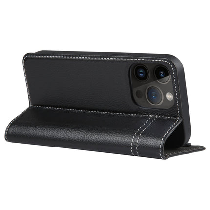 GEBEI Top-grain Horizontal Flip Leather Phone Case