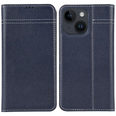 GEBEI Top-grain Horizontal Flip Leather Phone Case, For iPhone 14 Pro Max, For iPhone 14 Pro, For iPhone 14, For iPhone 14 Plus, For iPhone 13 Pro Max, For iPhone 13 Pro, For iPhone 13