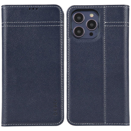 GEBEI Top-grain Horizontal Flip Leather Phone Case