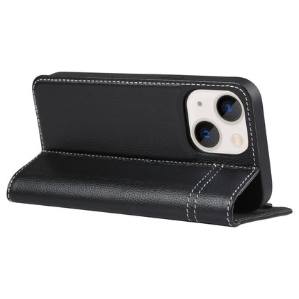 GEBEI Top-grain Horizontal Flip Leather Phone Case