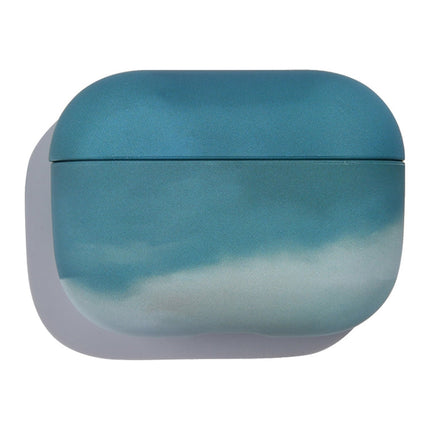Ink Painting Water Sticker PC Earphone Case, For AirPods 1 / 2