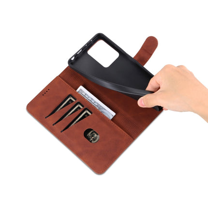 AZNS Skin Feel Calf Texture Flip Leather Phone Case, For Xiaomi Redmi Note 12 5G Global, For Xiaomi Redmi Note 12 Pro 5G Global, For Xiaomi Redmi Note 12 Pro+ 5G Global