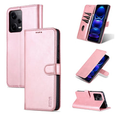 AZNS Skin Feel Calf Texture Flip Leather Phone Case, For Xiaomi Redmi Note 12 5G Global, For Xiaomi Redmi Note 12 Pro 5G Global, For Xiaomi Redmi Note 12 Pro+ 5G Global