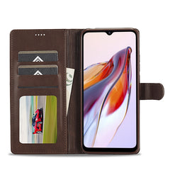 LC.IMEEKE Calf Texture Horizontal Flip Leather Case, For Xiaomi Redmi 12C/11A Global, For Xiaomi Redmi Note 12 5G/Poco X5, For Xiaomi Redmi Note 12 Pro 5G/Poco X5 Pro, For Xiaomi Redmi Note 12 Pro+