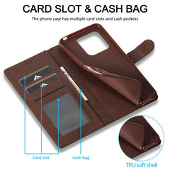 LC.IMEEKE Calf Texture Horizontal Flip Leather Case, For Xiaomi Redmi 12C/11A Global, For Xiaomi Redmi Note 12 5G/Poco X5, For Xiaomi Redmi Note 12 Pro 5G/Poco X5 Pro, For Xiaomi Redmi Note 12 Pro+