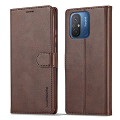 LC.IMEEKE Calf Texture Horizontal Flip Leather Case, For Xiaomi Redmi 12C/11A Global, For Xiaomi Redmi Note 12 5G/Poco X5, For Xiaomi Redmi Note 12 Pro 5G/Poco X5 Pro, For Xiaomi Redmi Note 12 Pro+