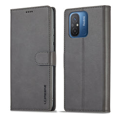 LC.IMEEKE Calf Texture Horizontal Flip Leather Case, For Xiaomi Redmi 12C/11A Global, For Xiaomi Redmi Note 12 5G/Poco X5, For Xiaomi Redmi Note 12 Pro 5G/Poco X5 Pro, For Xiaomi Redmi Note 12 Pro+