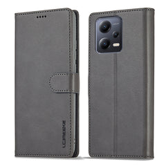LC.IMEEKE Calf Texture Horizontal Flip Leather Case, For Xiaomi Redmi 12C/11A Global, For Xiaomi Redmi Note 12 5G/Poco X5, For Xiaomi Redmi Note 12 Pro 5G/Poco X5 Pro, For Xiaomi Redmi Note 12 Pro+