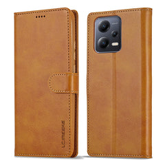 LC.IMEEKE Calf Texture Horizontal Flip Leather Case, For Xiaomi Redmi 12C/11A Global, For Xiaomi Redmi Note 12 5G/Poco X5, For Xiaomi Redmi Note 12 Pro 5G/Poco X5 Pro, For Xiaomi Redmi Note 12 Pro+
