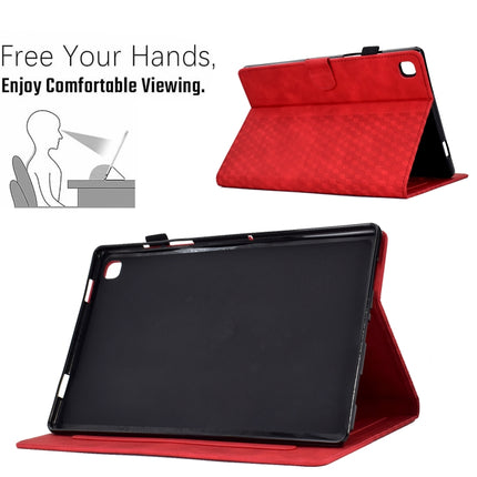 For iPad 10.2 2019 / 2020 / Air 10.5 2019 Rhombus Embossed Leather Smart Tablet Case