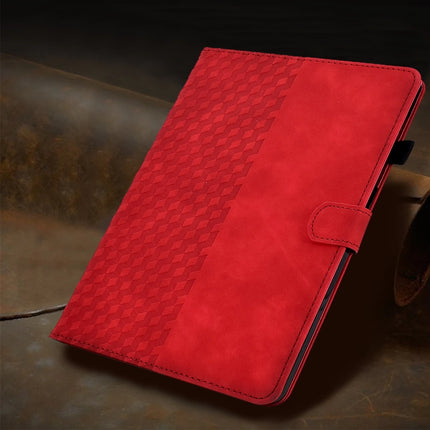 For iPad Pro 11 2018 / 2020 / 2021 Rhombus Embossed Leather Smart Tablet Case